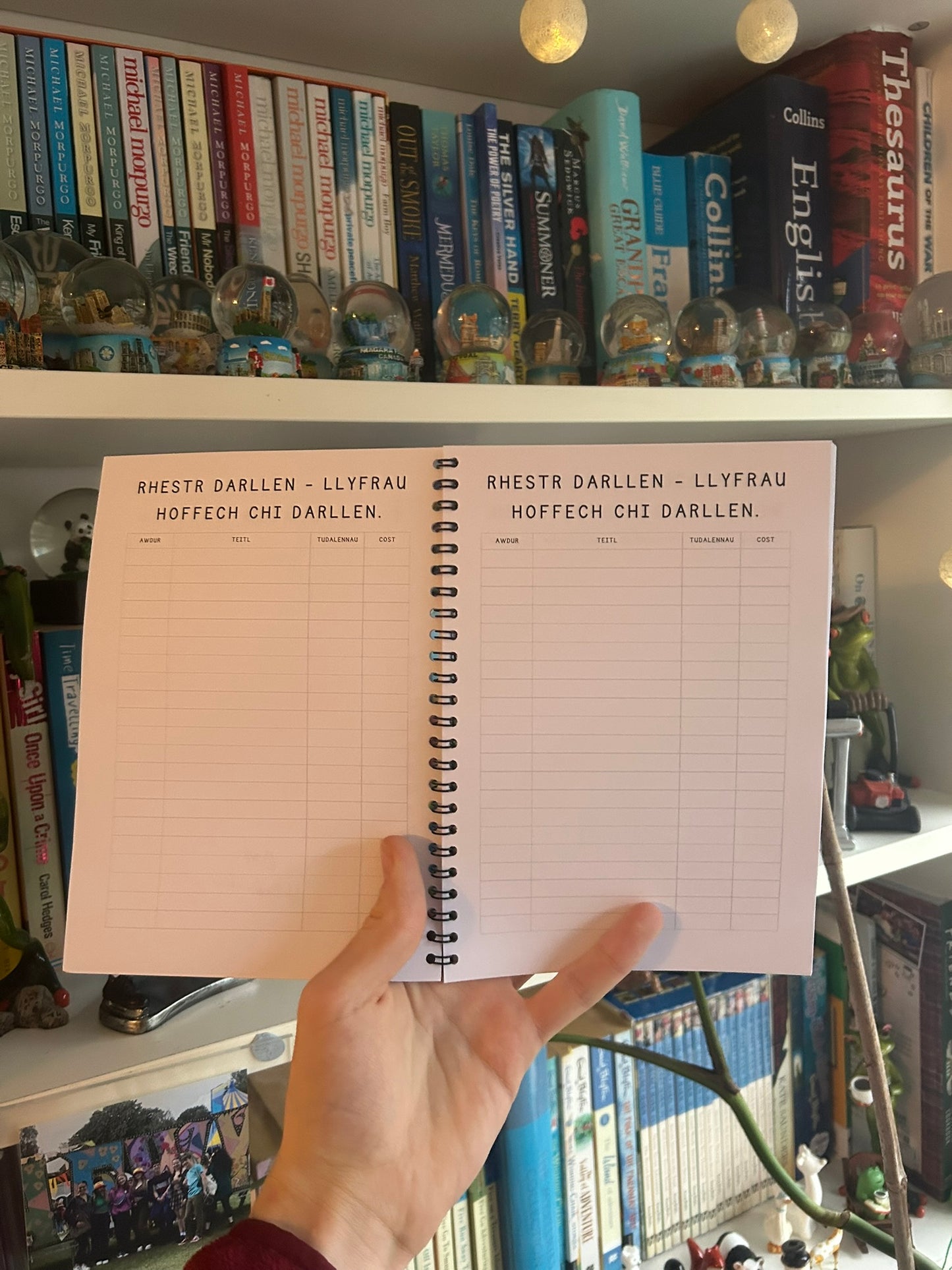 Fy Nyddiadur Darllen (My Reading Journal)