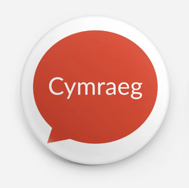 Siarad Cymraeg Pin Badge