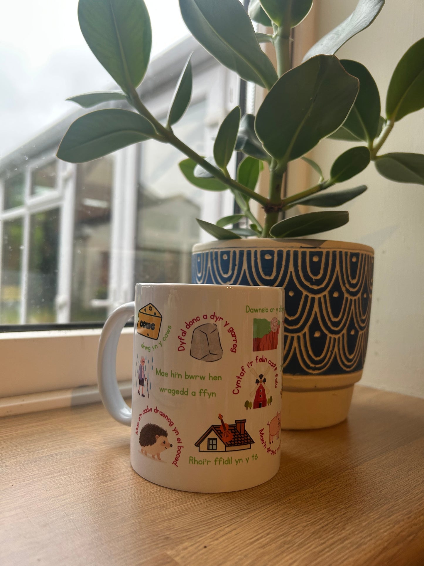 Mwg Idiomau Cymraeg | Welsh Idioms Mug