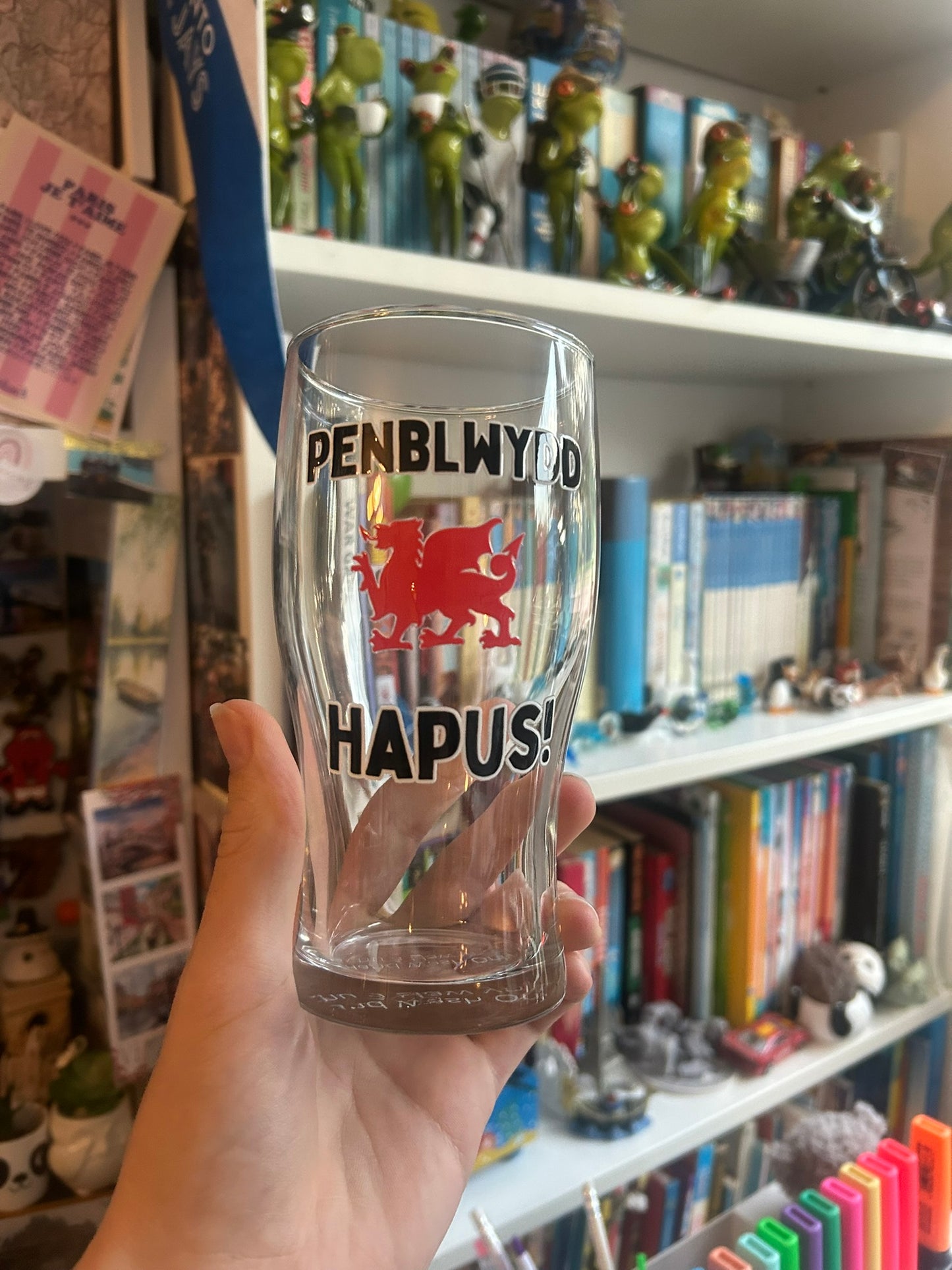 Gwydr Peint Penblwydd Hapus Pint Glass