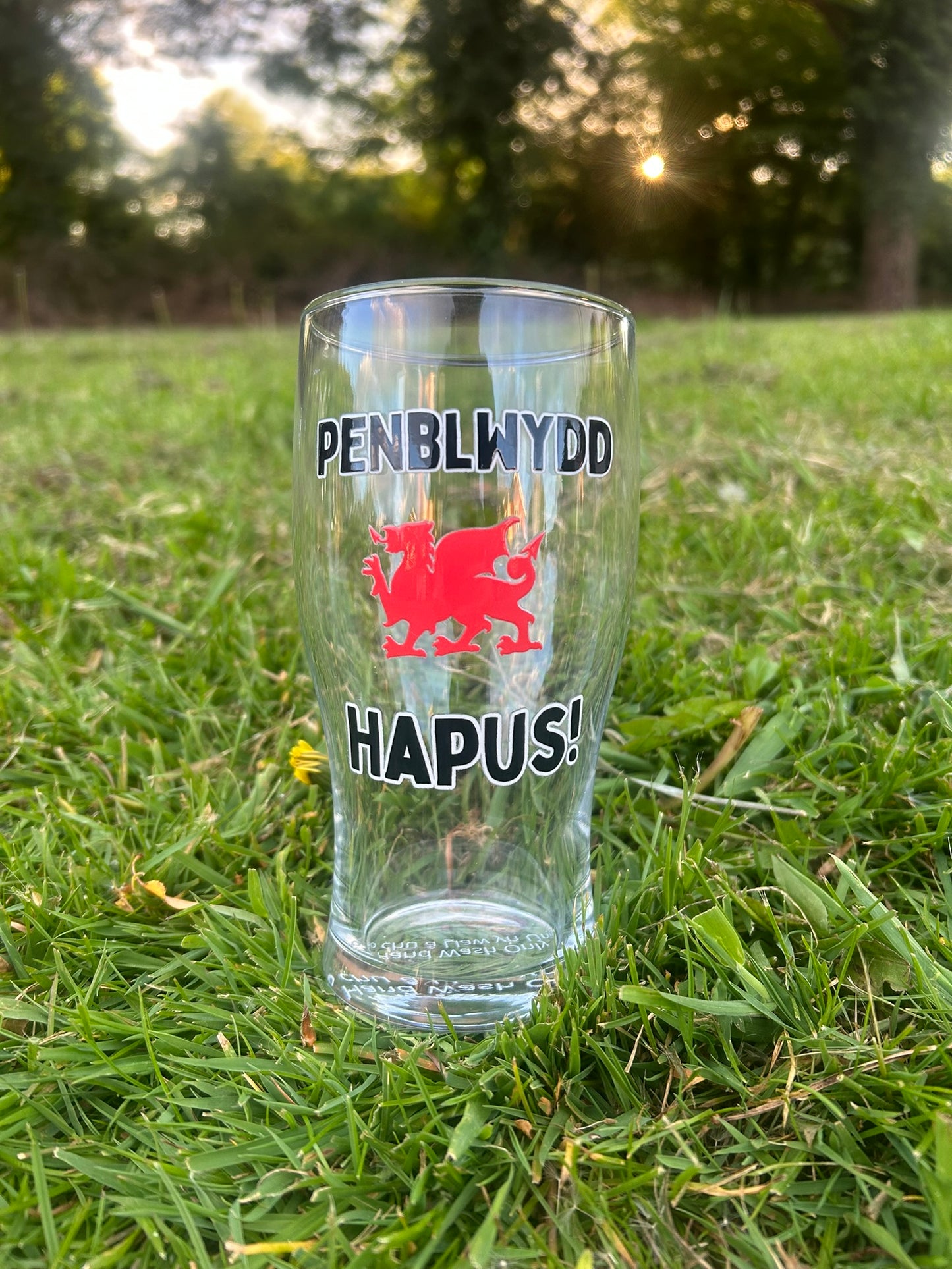 Gwydr Peint Penblwydd Hapus Pint Glass