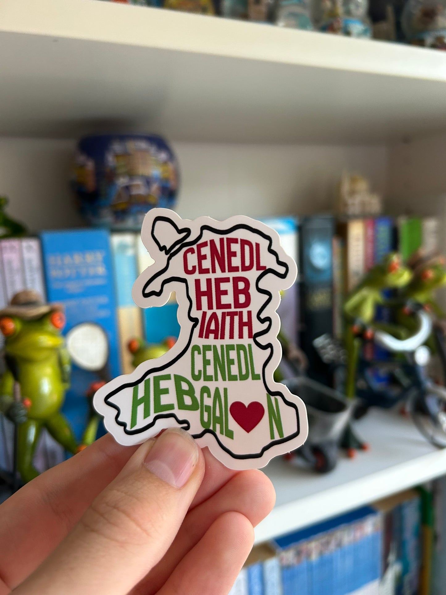 Sticer Cendl Heb Iaith, Cenedl Heb Galon