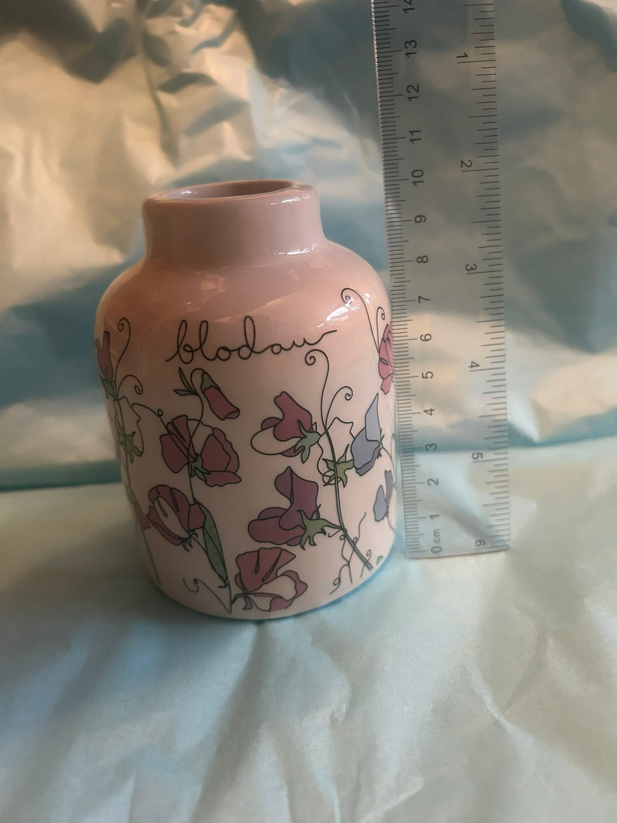 Blodau Sweet Pea Bud Vase