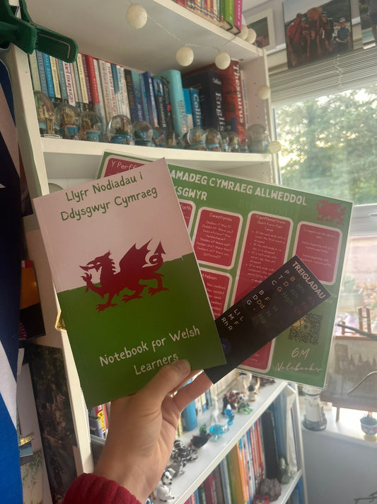 Learner's Bundle (Grammar Mat + Treigladau Bookmark + Learner's Notebook)