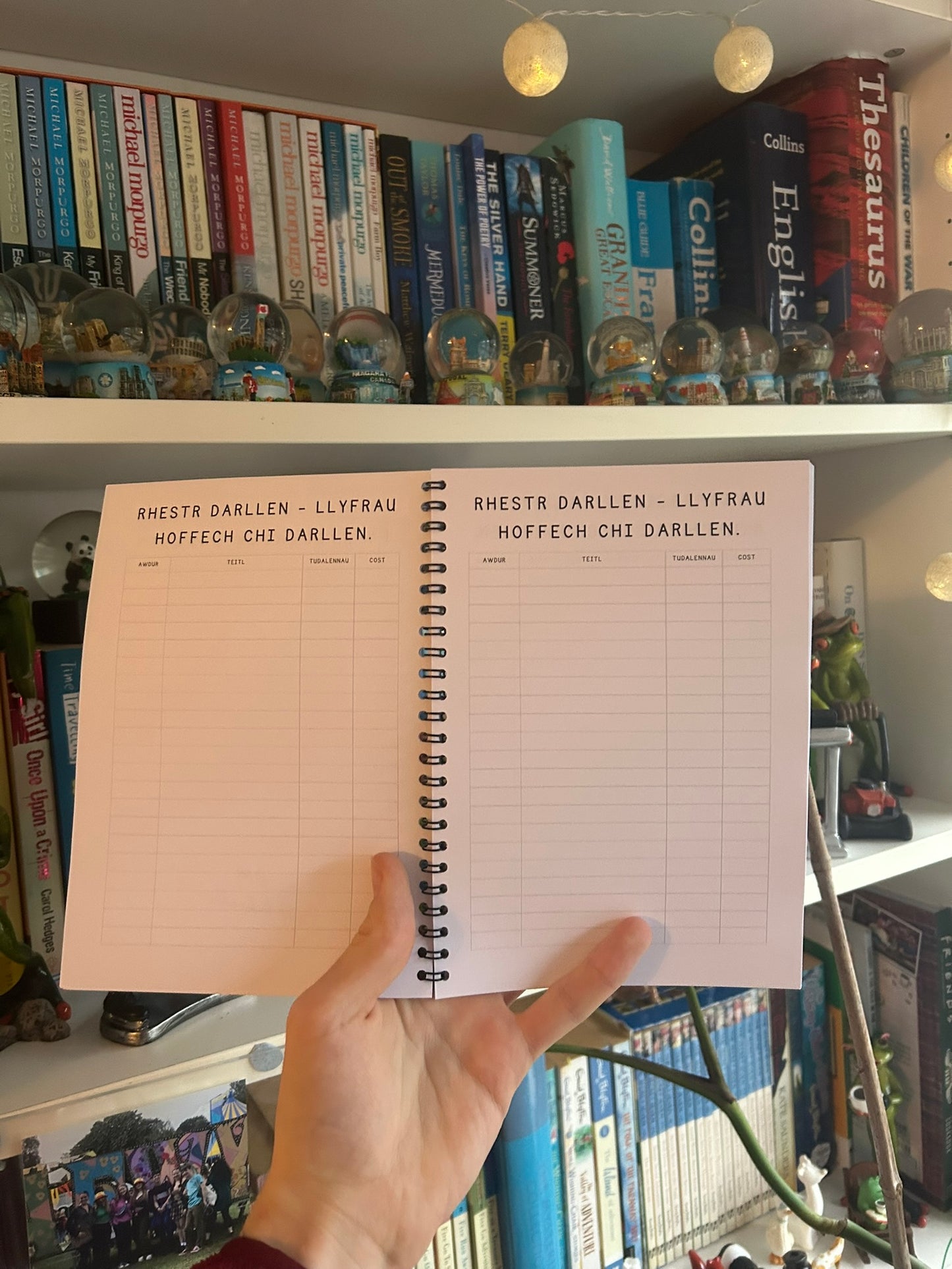 Fy Nyddiadur Darllen (My Reading Journal)