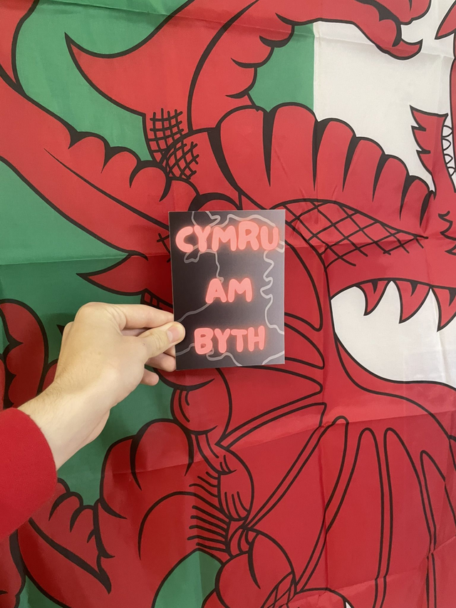 Cymru am Byth - A6 Print