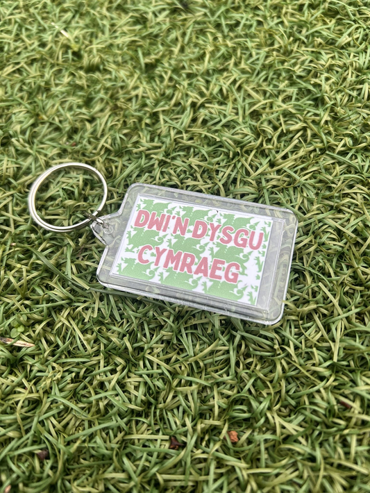 Dwi'n Dysgu Cymraeg Keyring