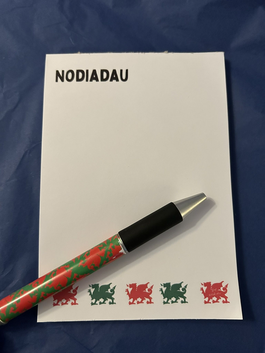 A6 Nodiadau Notepad