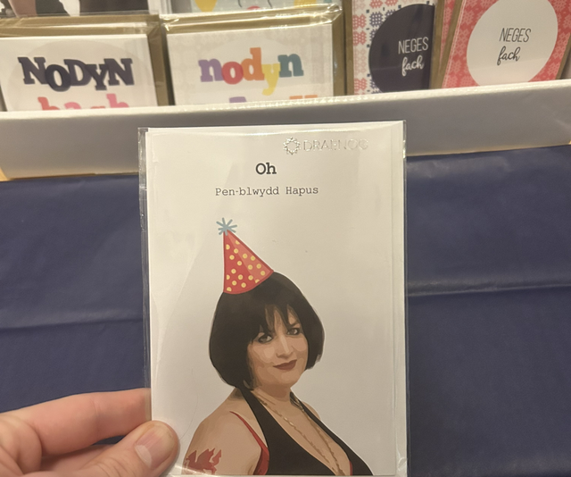 Draenog - Oh Pen-Blwydd Hapus Card