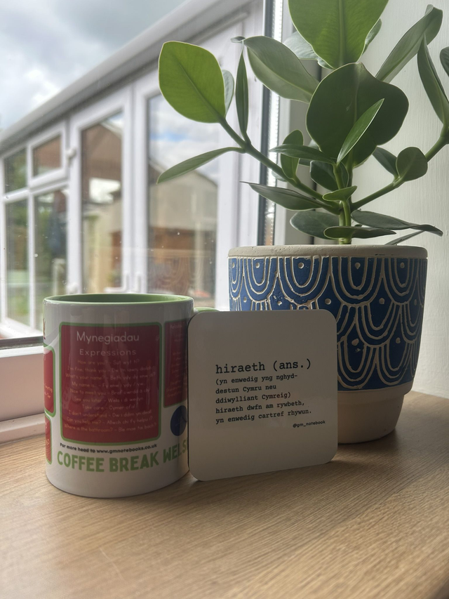 Hiraeth Coaster (Dictionary Style)